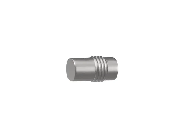 Garniža 19x19mm - 2rady - CYLINDER - satin