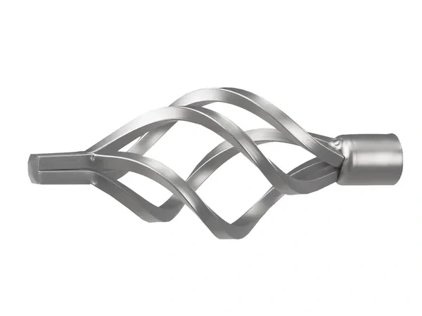 Garniža 16x16mm - 2rady - GUĽA AZUR - satin