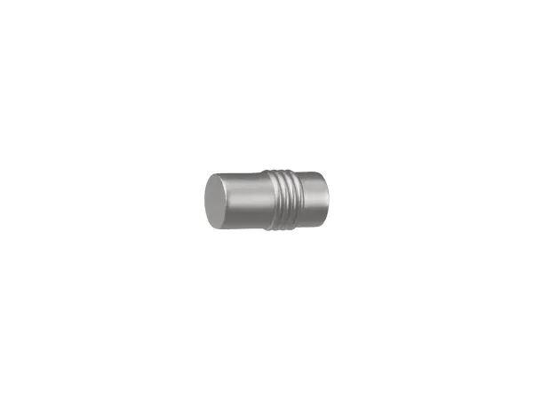 Garniža 16x16mm - 2rady - CYLINDER - satin