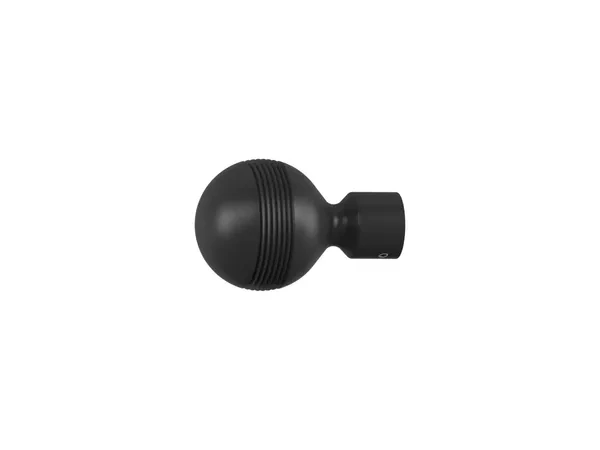 Garniža 19mm drážková tyč - 1rad - GABI - čierna