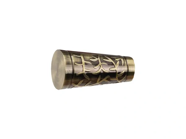 Garniža 19x19mm - drážková tyč - 2rady - SEVILLA - antik