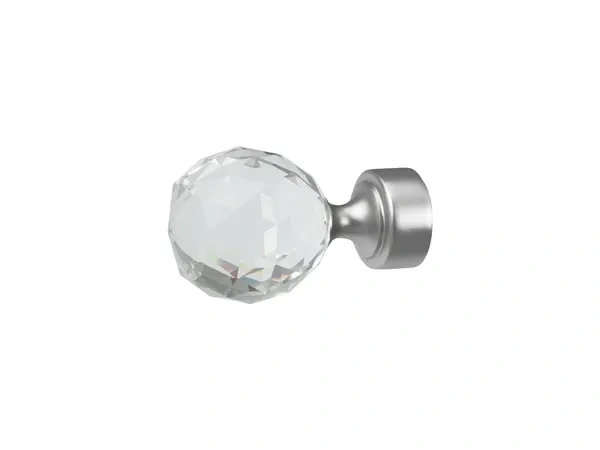 Garniža 25x16mm - 2rady - GUĽA CRYSTAL - satin