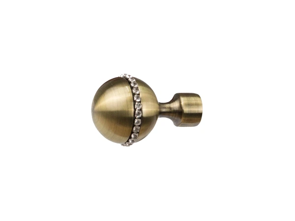 Garniža 16mm - 1rad - KALISTO CRYSTAL - antik