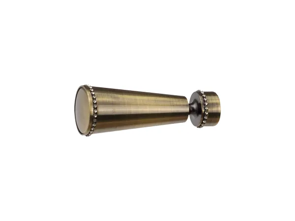 Garniža 16x16mm - 2rady - MILANO CRYSTAL - antik