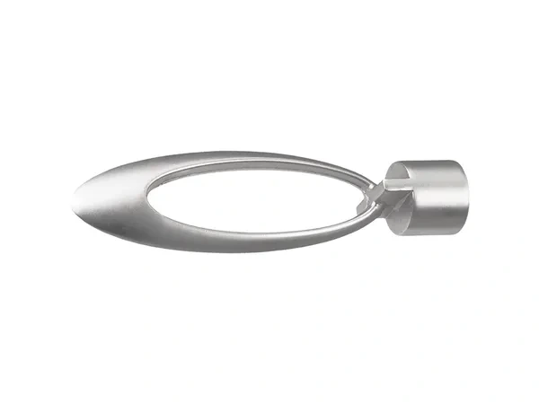 Garniža 19x19mm - drážková tyč - 2rady - VENEZIA - satin