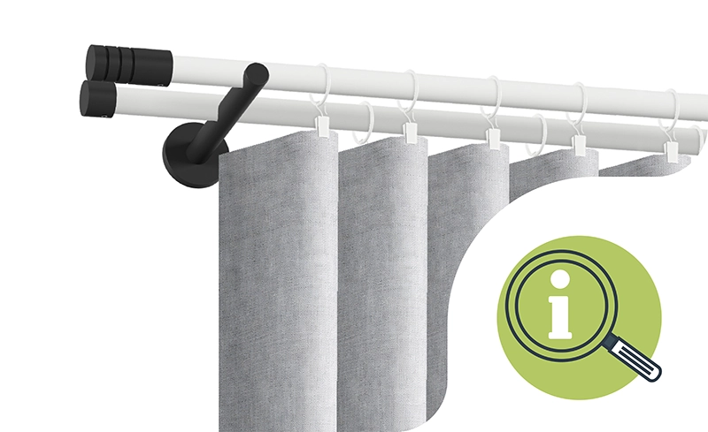 Garniže - KOVOVÉ ČIERNE A BIELE - popis