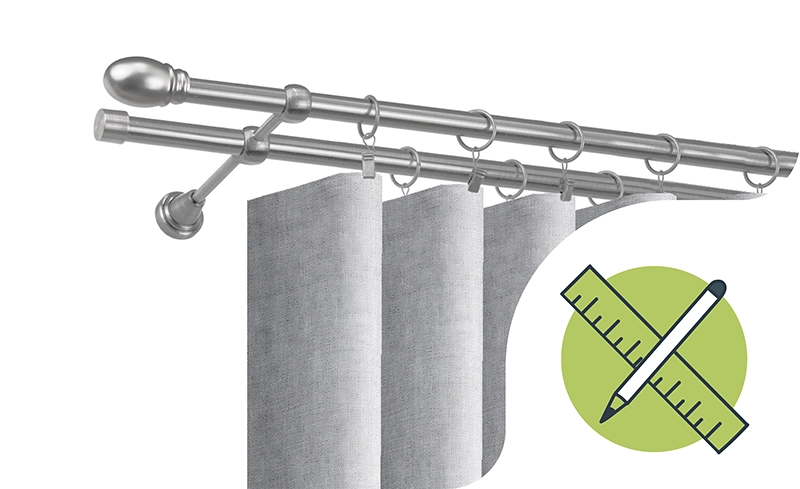 Garniže - KOVOVÉ SATIN - zameranie