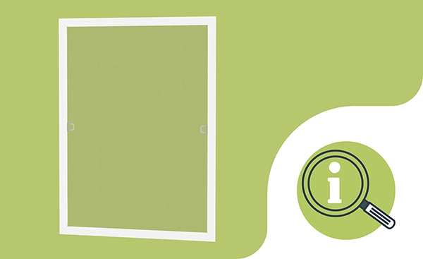 Siete proti hmyzu NA OKNO - PEVNÉ - popis