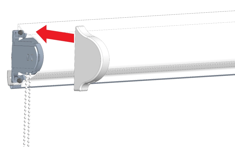 nasadenie krytu rolety